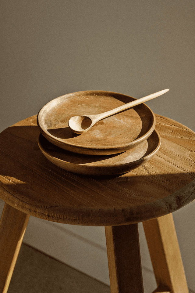 ASSIETTE BOIS GM